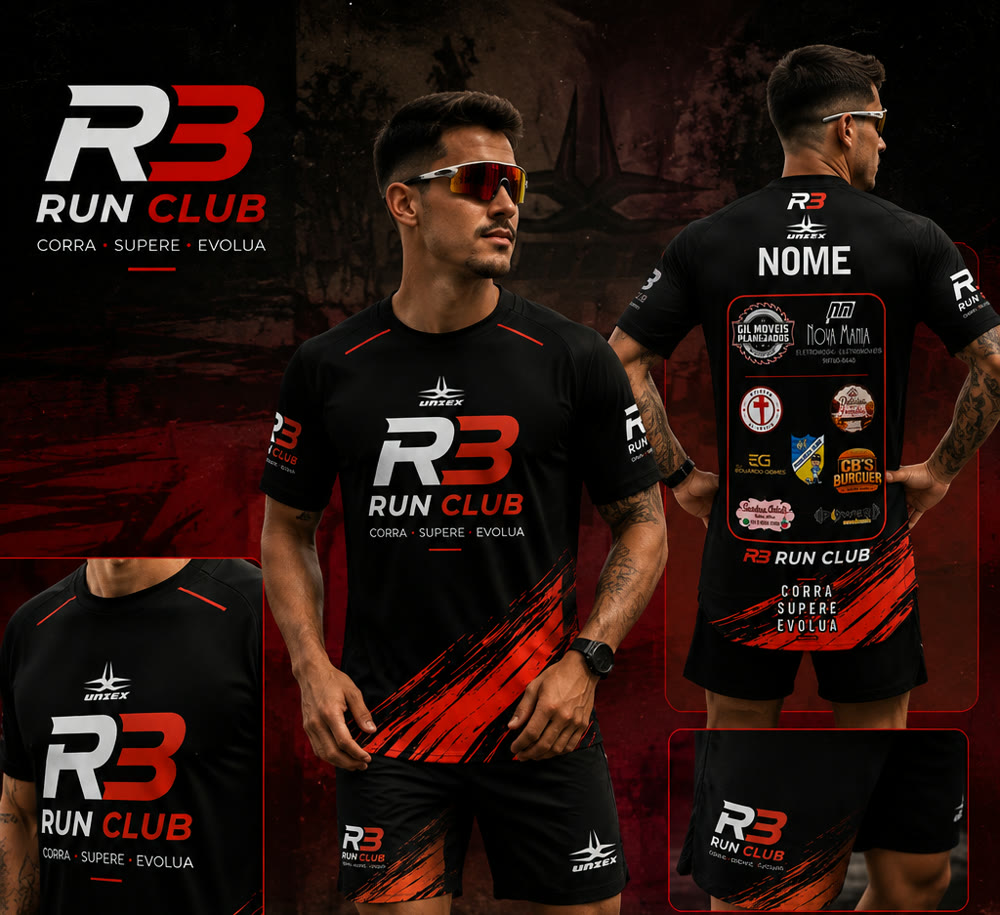 Uniforme oficial RB Run Club